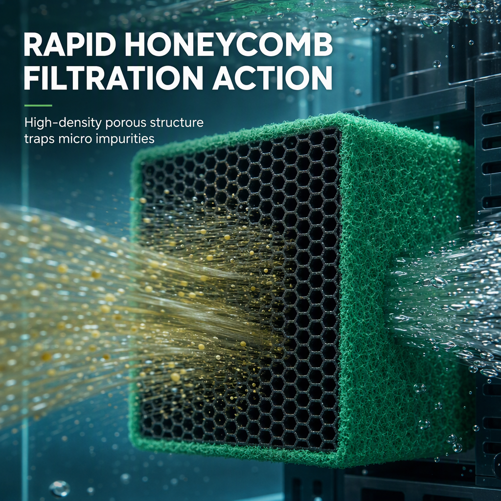 🐠 Activated Carbon Filter Cube for Aquariums – Cleaner, Clearer Water